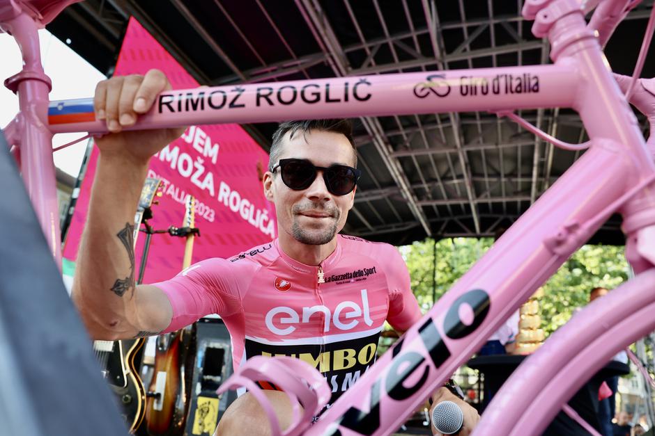 sprejem Primož Roglič | Avtor: Saša Despot