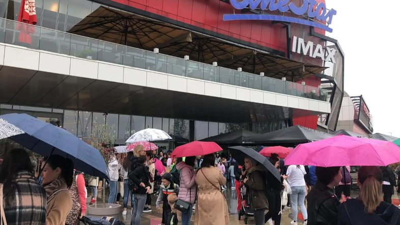 Zagreb Arena evakuacija