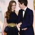 Eddie Redmayne z ženo Hannah.