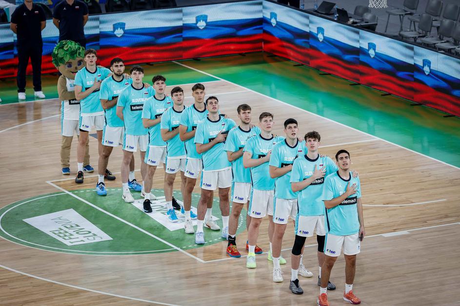 eurobasket u20 slovenija-belgija