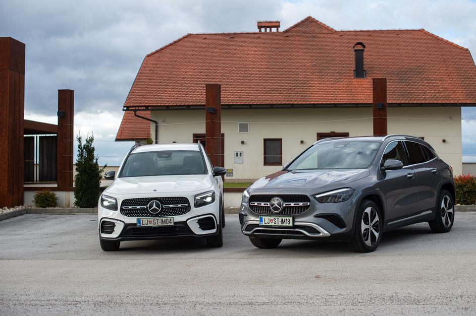 Mercedes GLA in GLB