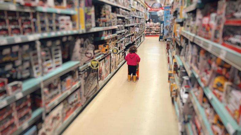nakupovalni voziček igrače