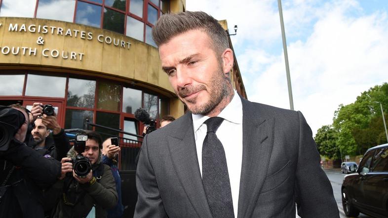 David Beckham sodišče