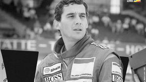 Ayrton Senna fundacija formula 1 dirkač McLaren Honda Boss Shell