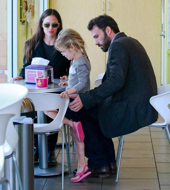 Ben Affleck, Violet, Jennifer Garner
