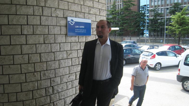 Slovenija 29.08.13, Gaspar Gaspar Misic, novi predsednik uprave Luke Koper, Luka