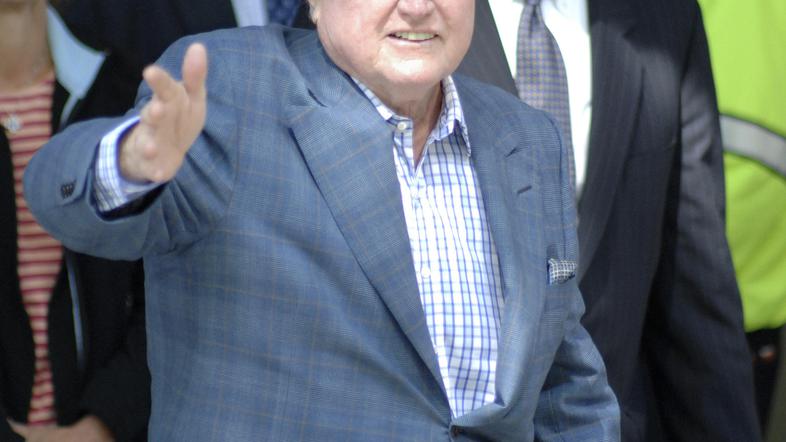 Ted Kennedy je bil za sina Patricka (na sliki za očetom) največji vir moči in na