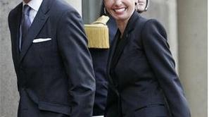 Francois Sarkozy na fotografiji z nekdanjo francosko pravosodno ministrico Rachi