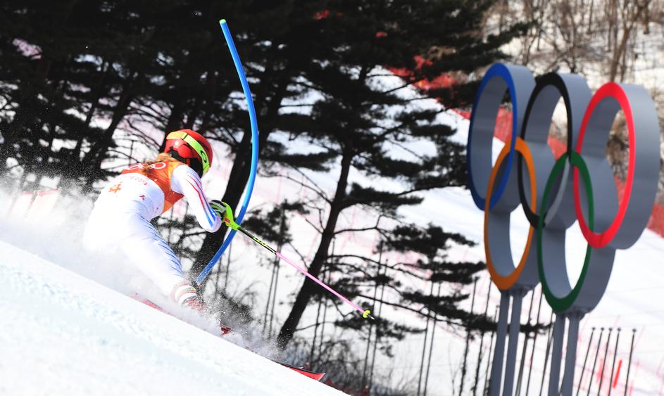 Mikaela Shiffrin OI 2018 slalom