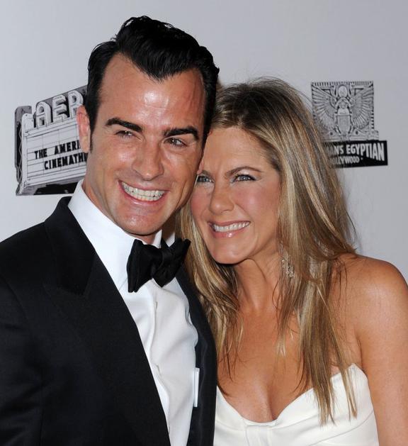 Jennifer Aniston in Justin Theroux