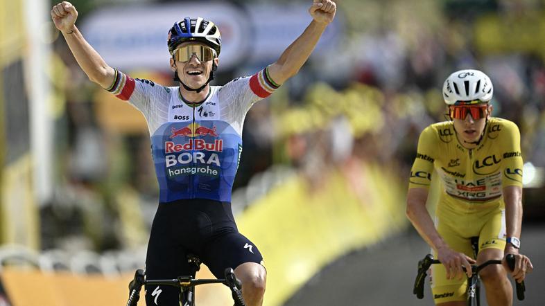 Remco Evenepoel Tadej Pogačar TdF