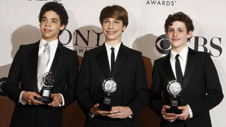 Mladi zvezdniki muzikala Billy Elliot.