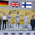 Rosberg Hamilton Bottas VN Rusije Soči Putin
