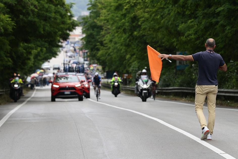 Giro d'Italia, 6. etapa, padec