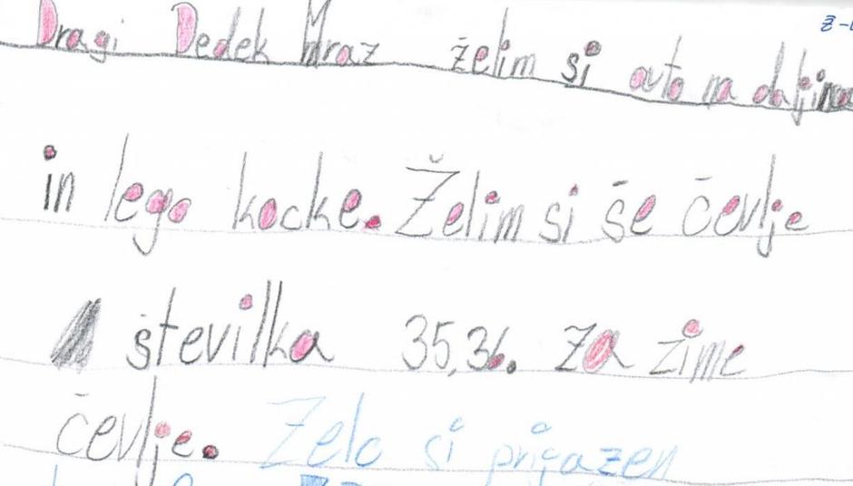 Pisma Dedku Mrazu ali Božičku | Avtor: Otroci, ZPM