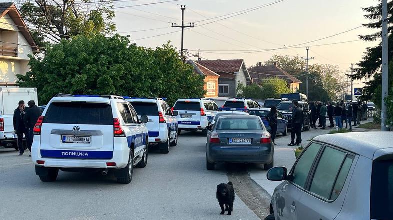 Vas pri Mladenovcu, prizorišče streljanja