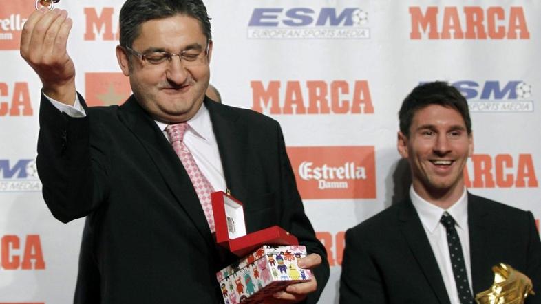 Campillo Messi Marca zlata kopačka čevelj podelitev nagrada