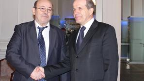 Minister Svetlik (desno) in direktor Tivadar sta se strinjala, da v Mariboru del