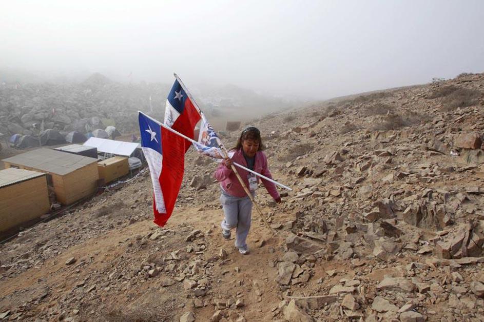 čile, rudarji, reševalci