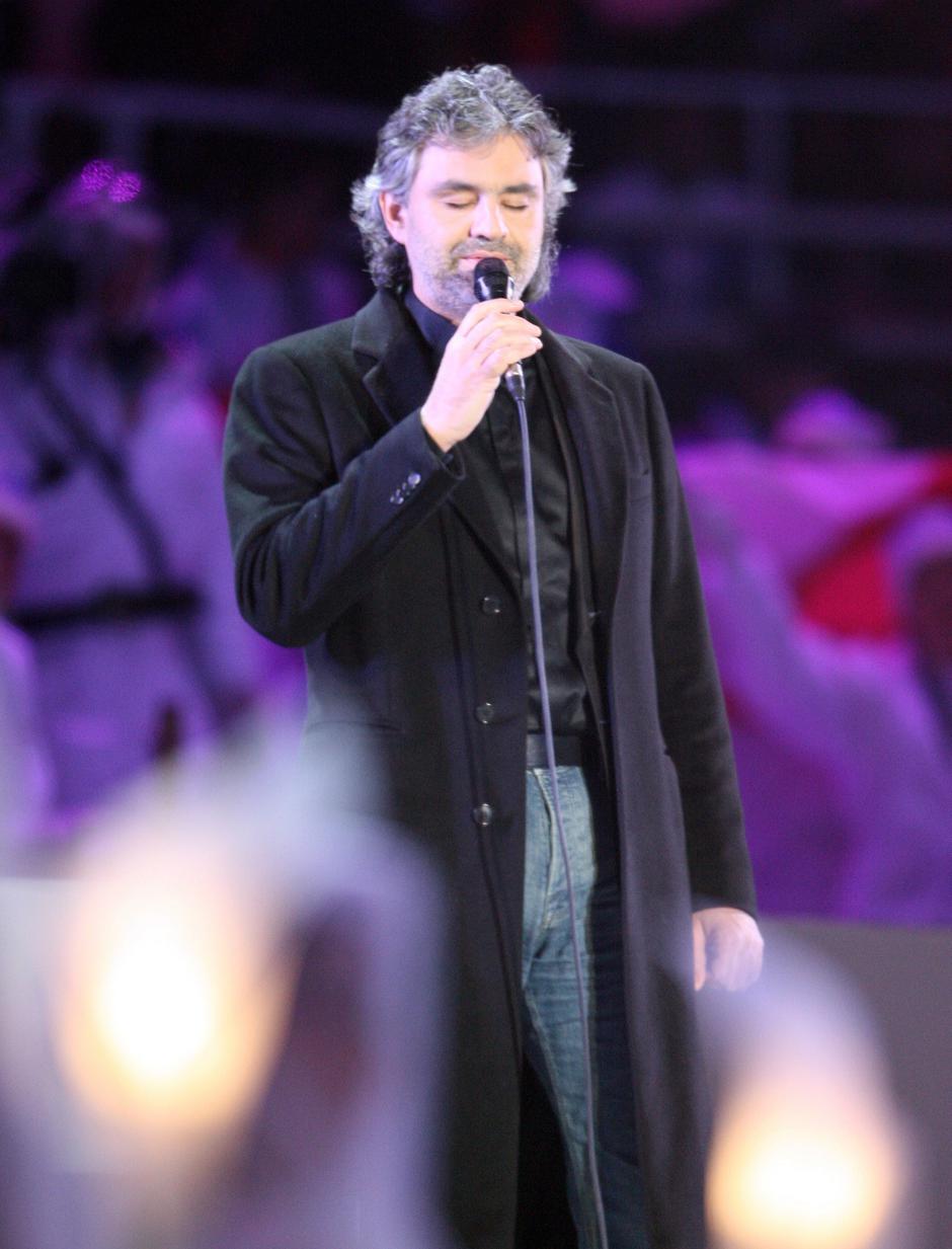 Andrea Bocelli, Torino, ZOI 2006 | Avtor: Epa