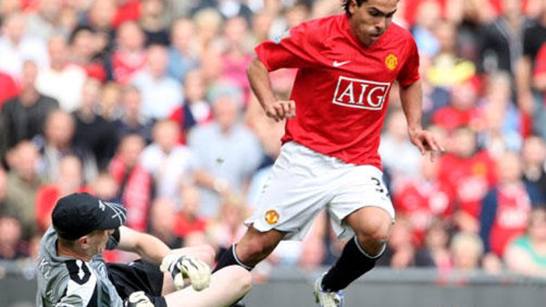 Carlos Tevez je zablestel v Londonu. 