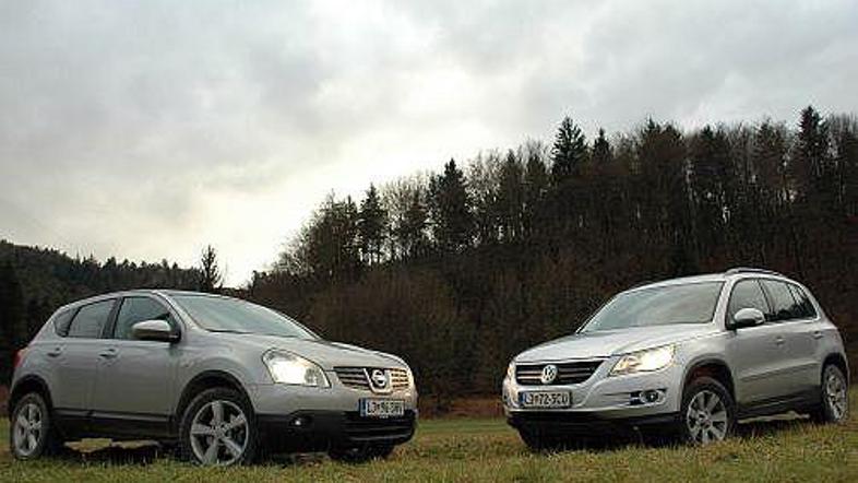 Oba kompaktna športna terenca sta že dodobra zmešala štrene vedno številčnejši k