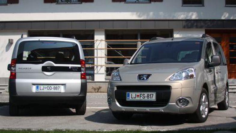 Peugeot je Slovencem predstavil bipperja in partnerja.