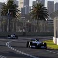 Nico Rosberg (Williams Toyota) opozarja, da je dirkanje ob sončnem zahodu lahko 