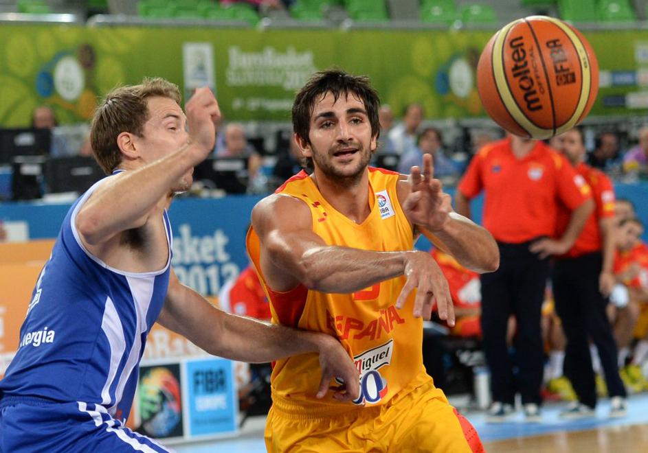 (Španija - Finska) Ricky Rubio