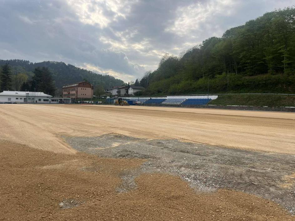 NK Litija igrišče prenova