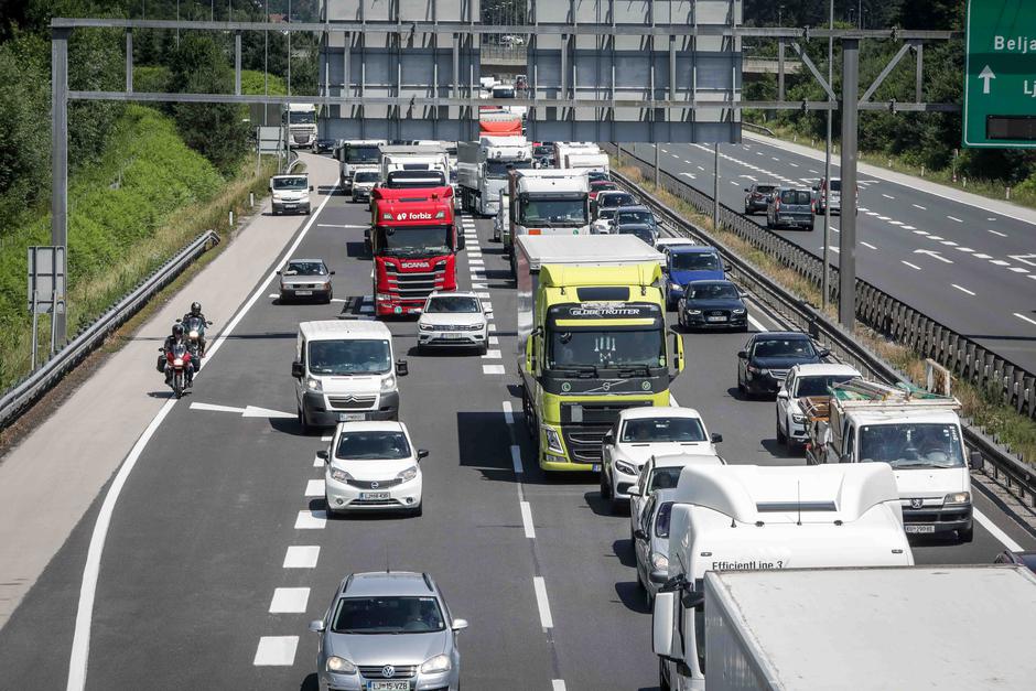 gneča na ljubljanski obvoznici | Avtor: Saša Despot