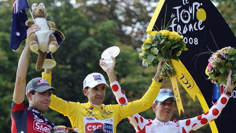 V Sloveniji namerava nastopiti zmagovalec Toura iz leta 2008 Španec Carlos Sastr