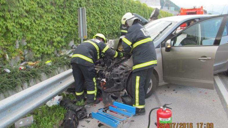 Prometna nesreča v Šoštanju