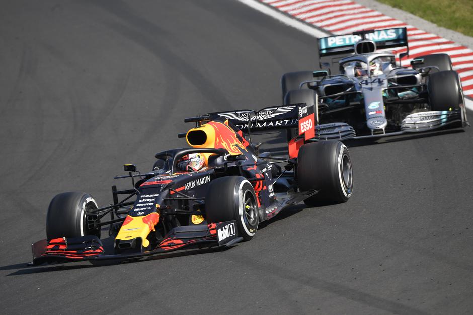 Max Verstappen Lewis Hamilton VN Madžarske | Avtor: Epa