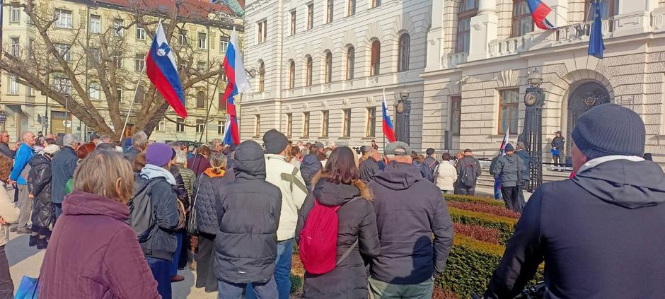 Protestni shod, Aleš Primc, vrhovno sodišče | Avtor: D. M.