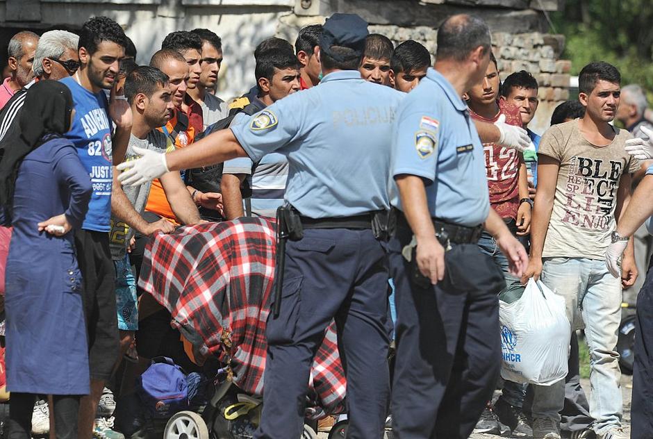 begunci, hrvaška | Avtor: EPA