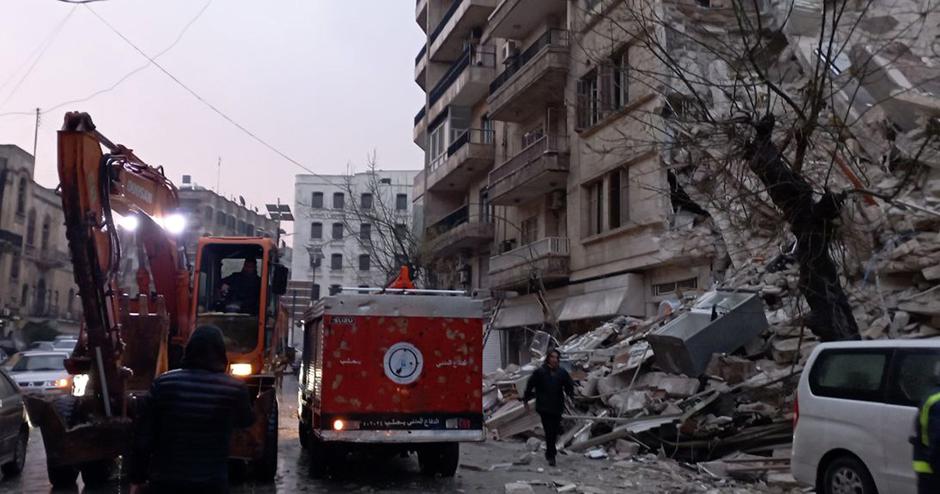 Alep potres | Avtor: Epa