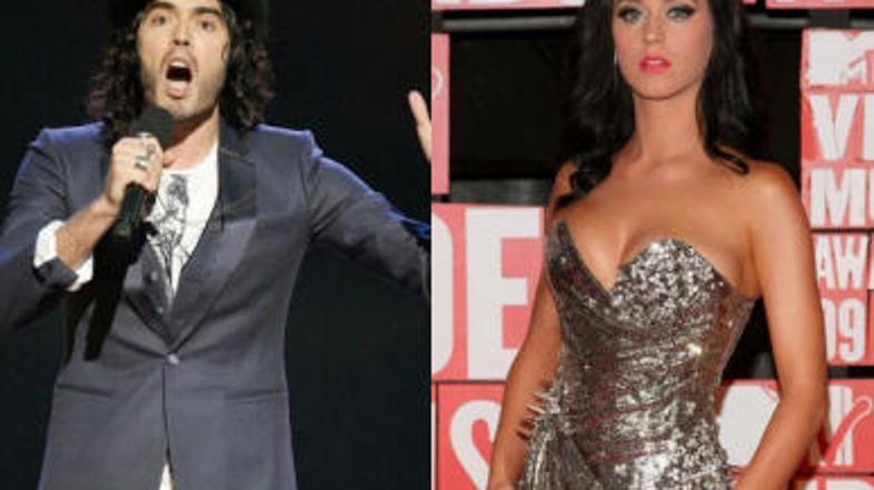 Russell Brand in Katy Perry sta se zapeljevala s poezijo.