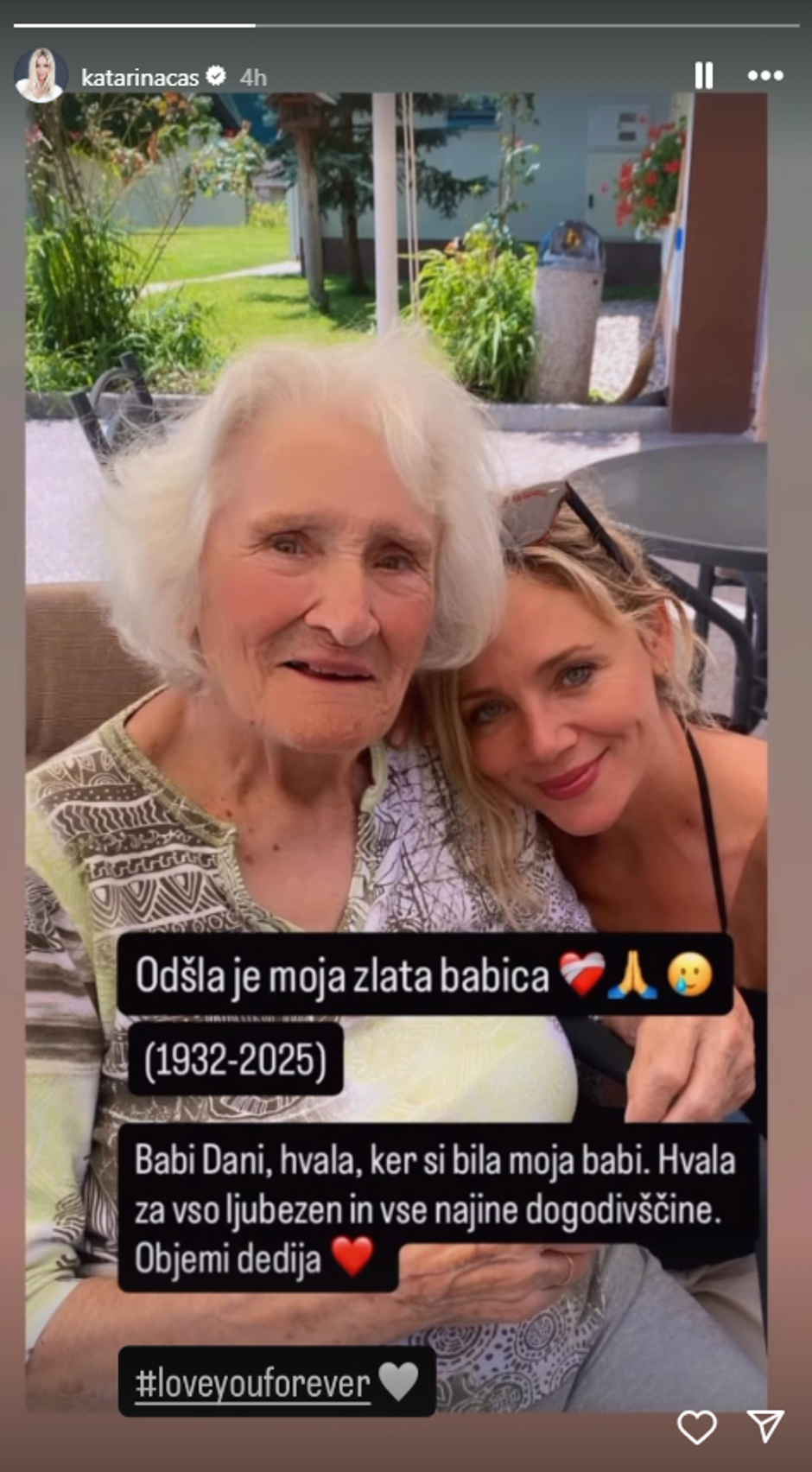 Katarina Čas | Avtor: Instagram