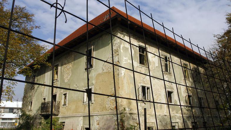 Namesto da bi v dvorcu Lanovž zdaj že delovala lepotna klinika, ta še naprej žal
