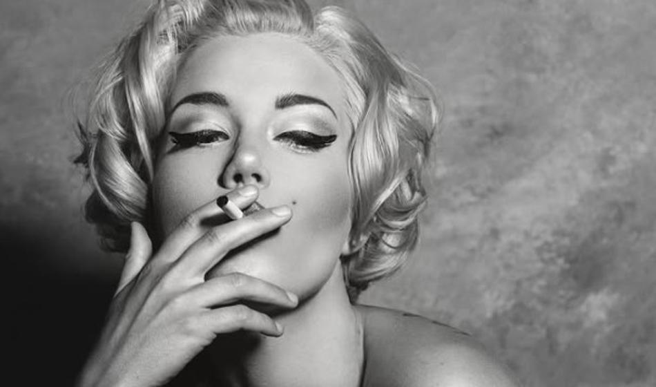 Znana Slovenka na las podobna Marilyn, jo prepoznate?