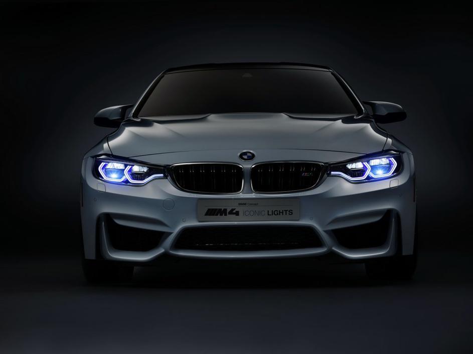 BMW M4 concept iconic light