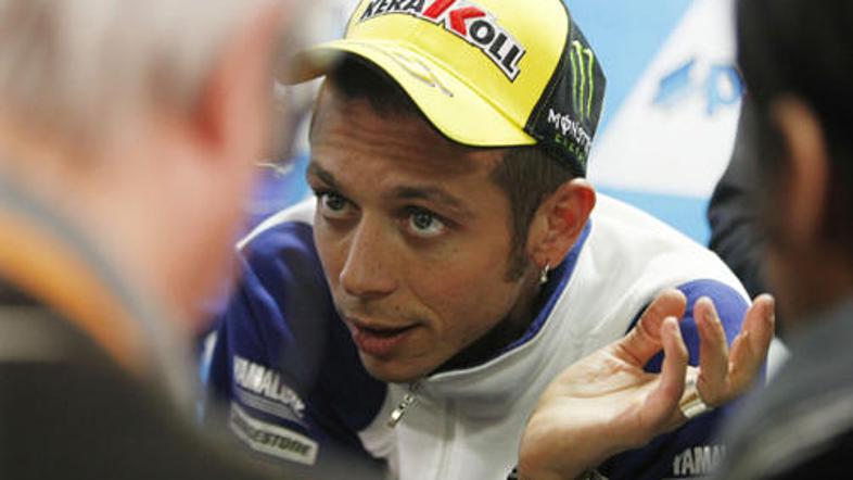 Valentino Rossi ni najbolj zadovoljen s svojimi rezultati na začetku sezone.