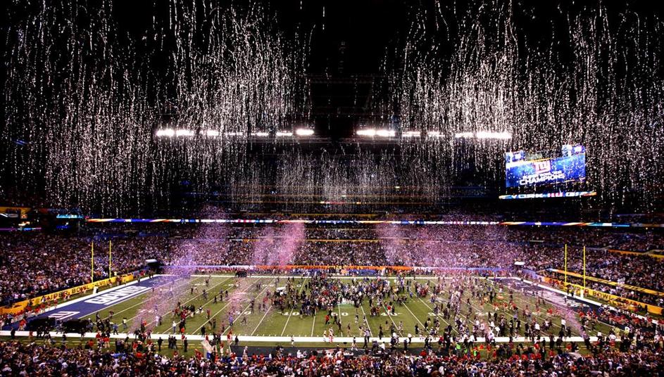 New York Giants New England Patriots NFL Super Bowl XLVI
