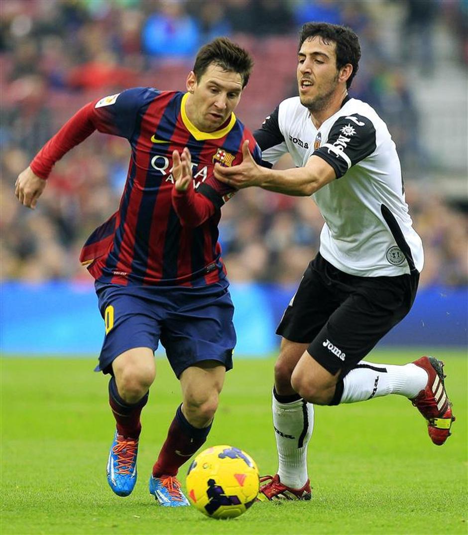 Messi Parejo Barcelona Valencia Liga BBVA Španija prvenstvo | Avtor: EPA