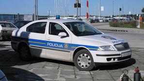 Hrvaška policijski avtomobil