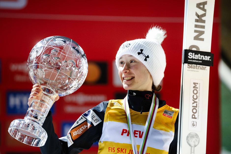 Planica 2024 skoki ženske Nika Prevc | Avtor: Saša Despot