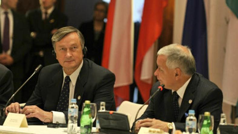 Predsednika sta se dotaknila vprašanj na Balkanu.