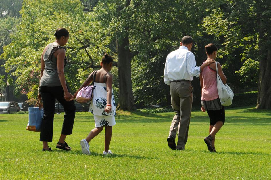 Barack Obama, družina, počitnice, hčerka