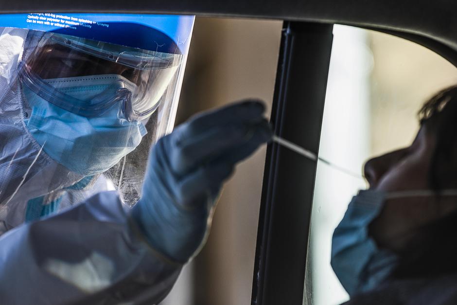 Covid-19, testiranje | Avtor: epa